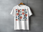 Whimsical Strawberry Blueberry Vine Pattern product type