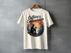 Caffeine & Contemplation Scenic Mountain Lake T-Shirt