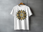 Fig Fruit Mandala Spiral Pattern White Apparel product type