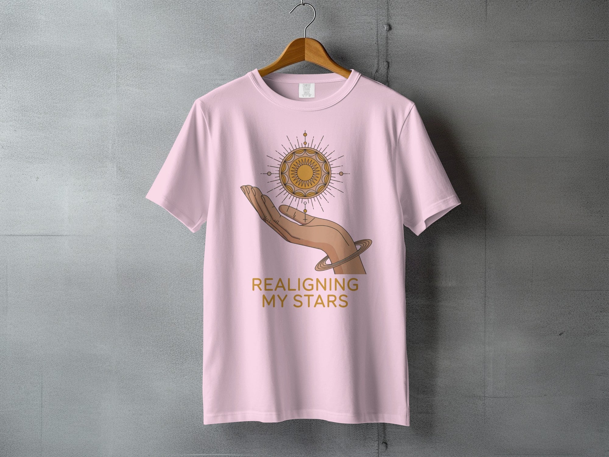 Pink Hand Sun Mandala Realigning My Stars product type