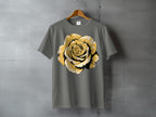 Yellow Gold Rose Grey Tee T-Shirt Product Type