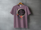 Let Yourself Unfold Moon Flowers T-Shirt Design product type