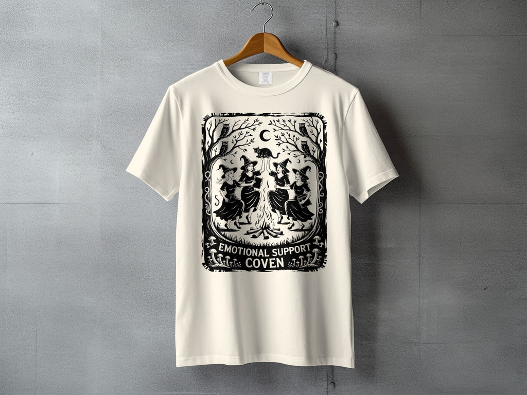 Emotional Support Coven Witches Dancing Campfire Moon product type
