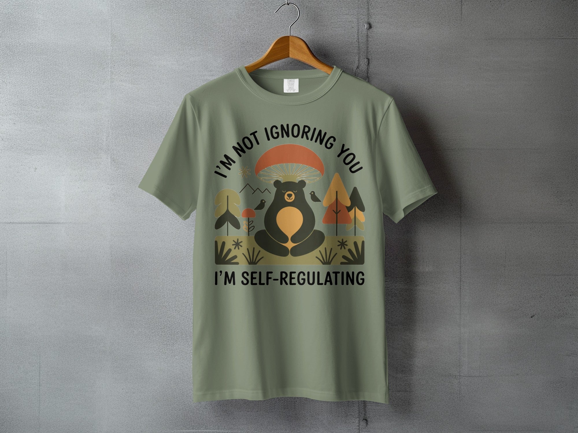 I'M NOT IGNORING YOU I'M SELF-REGULATING product type