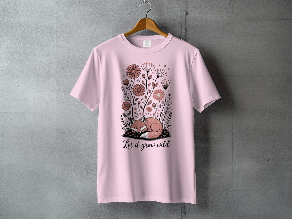 Pink Sleeping Fox Floral Let it Grow Wild product type