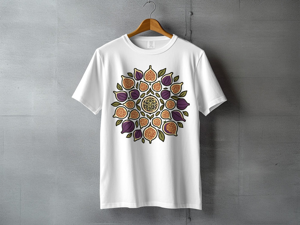 Fig Mandala Fruit Pattern Graphic Unique product type