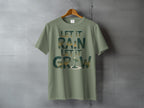 Let It Rain Let It Grow Nature Seedling Landscape T-shirt