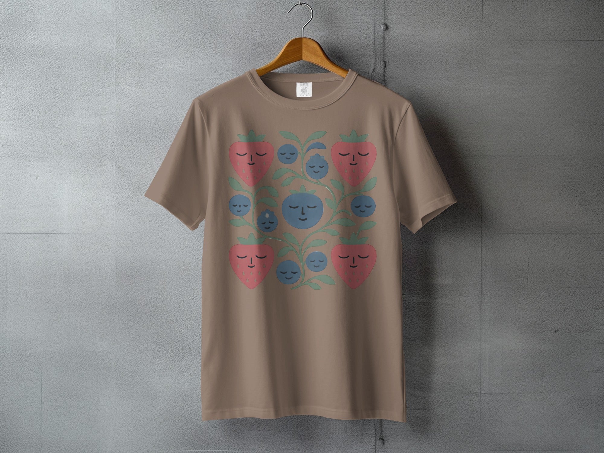 Dreamy Berry Botanical Art Pattern product type