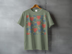 Sweet Smiling Strawberry Blueberry Foliage Pattern T-Shirt product type