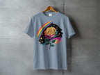 Rainbow Rose Cosmic Floral Design Apparel product type