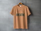 Peach Orange Mountain BREATHE Graphic Crewneck product type