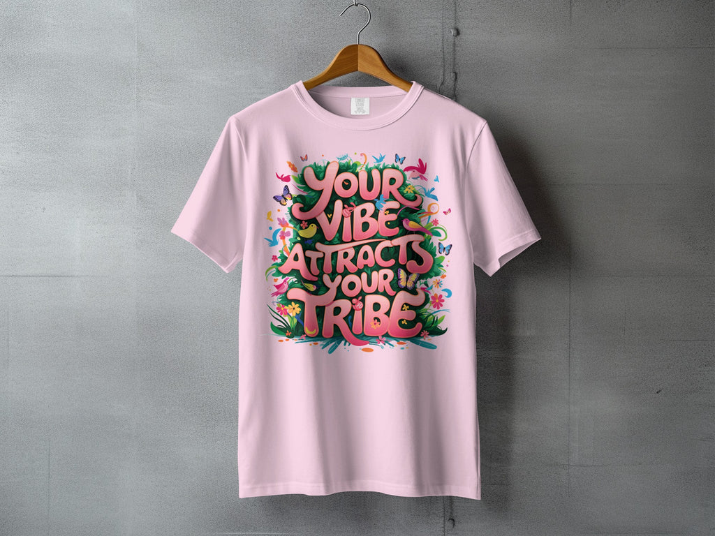 YOUR VIBE ATTRACTS YOUR TRIBE custom product type