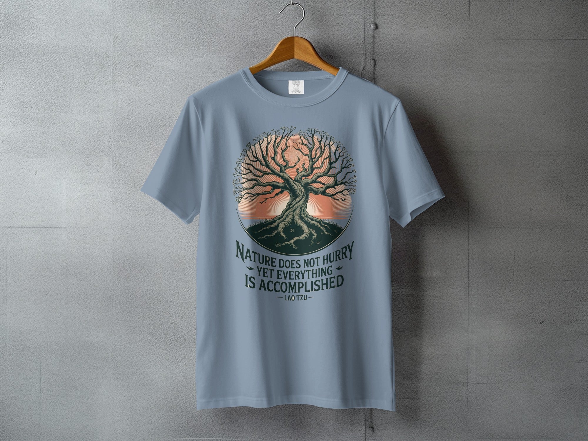 Lao Tzu Quote Tree Design Wisdom Philosophy product type