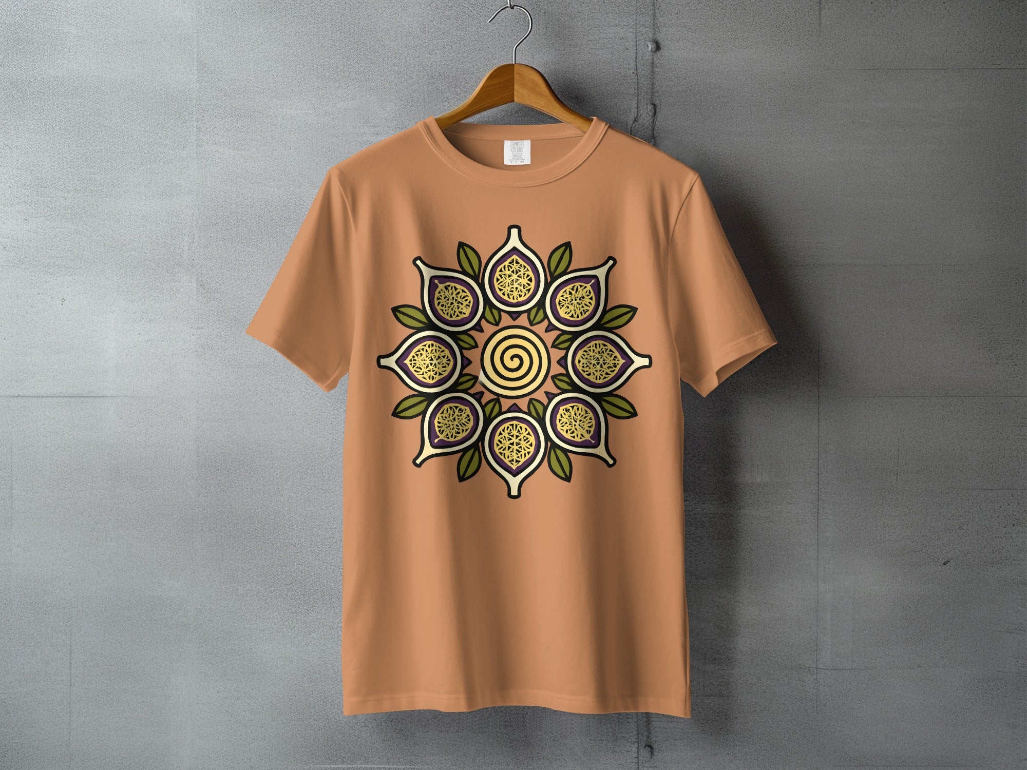 Peach Fig Mandala Artistic Design T-shirt product type
T-shirt
Peach
Fig
Mandala
Artistic
Design
Fruit
Graphic Tee
Botanical
Nature
Unique
Colorful
Apparel
Clothing
Unisex
Summer
Abstract
Spiritual
Pattern
Fruit print