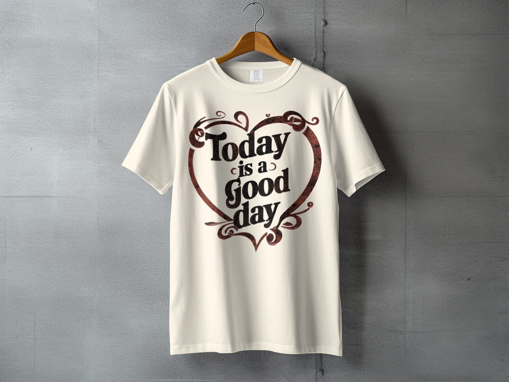 Today is a good day heart graphic off-white product type