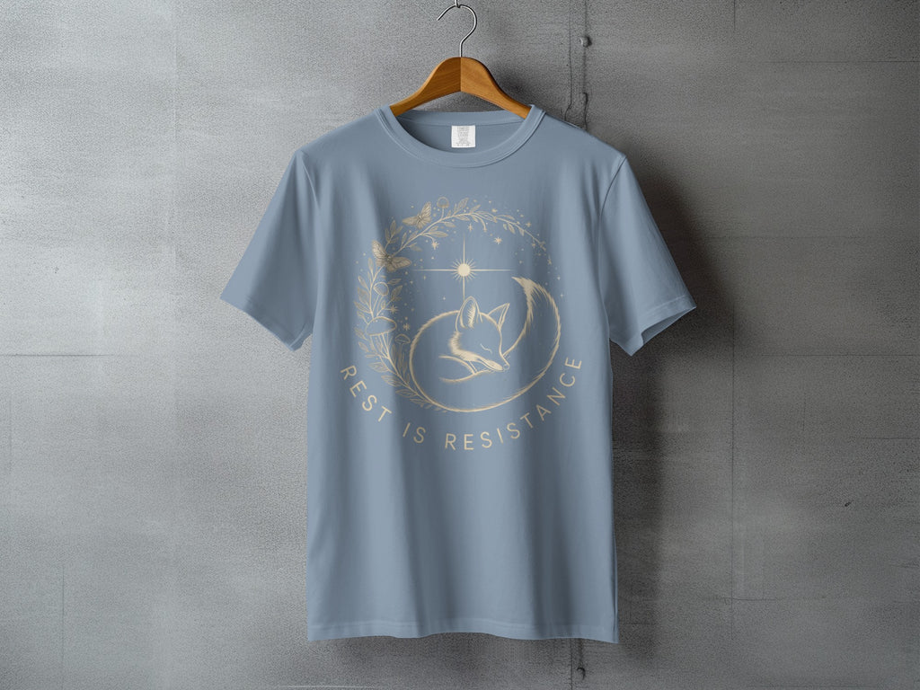Rest Is Resistance Fox Starry Wreath Dreamy Design product type