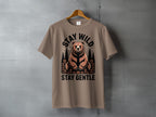 Stay Wild Stay Gentle Bear Forest Design product type