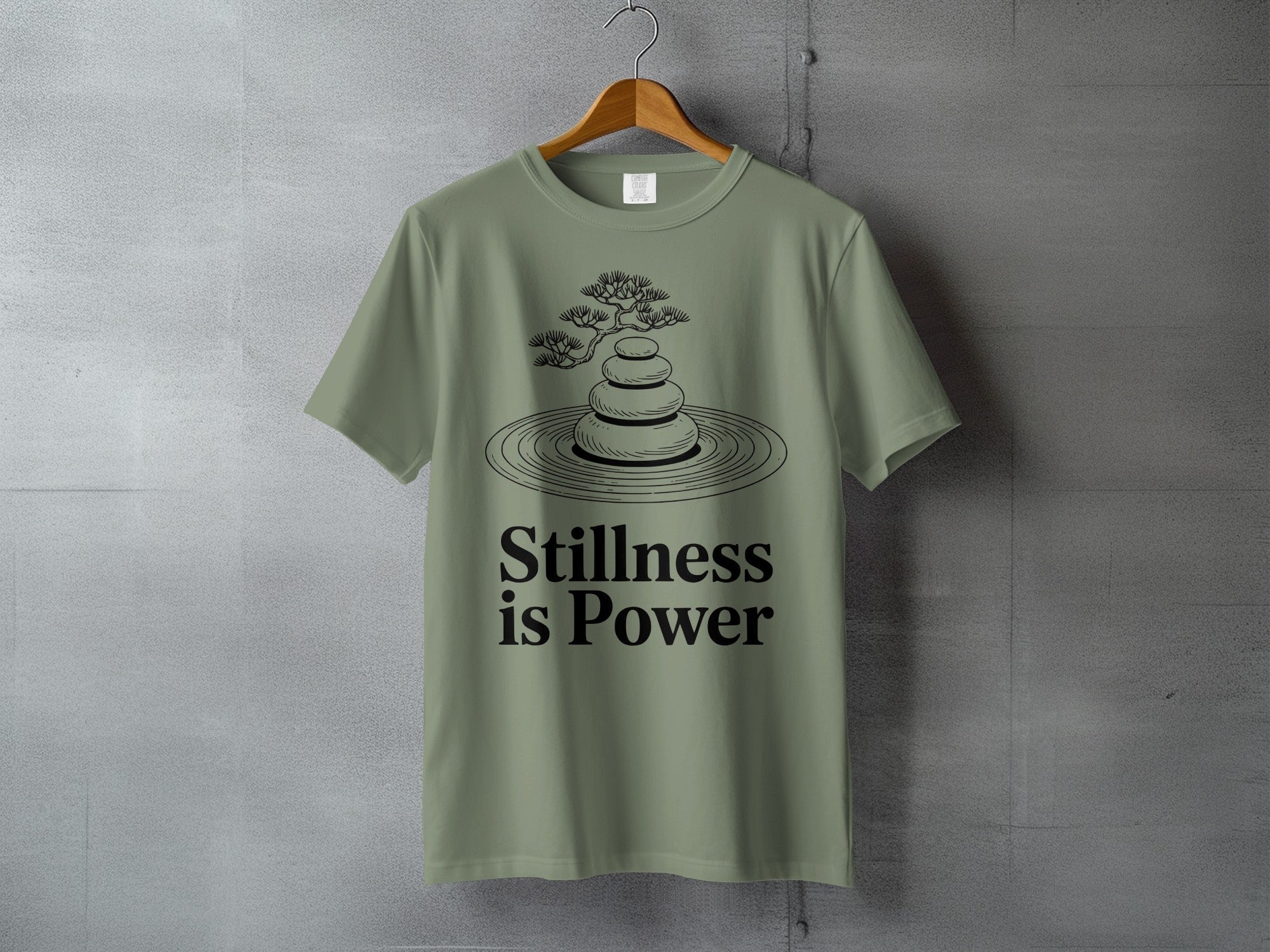 Stillness is Power Bonsai Zen Stacked Stones product type
Stillness
Power
Bonsai
Zen
Stacked Stones
Balance
Meditation
Mindfulness
Calm
Peace
Nature
Tree Design
Spiritual
Inspirational
Motivational
Graphic Tee
Unique Design
Zen Garden
Stone Art
Philosophy