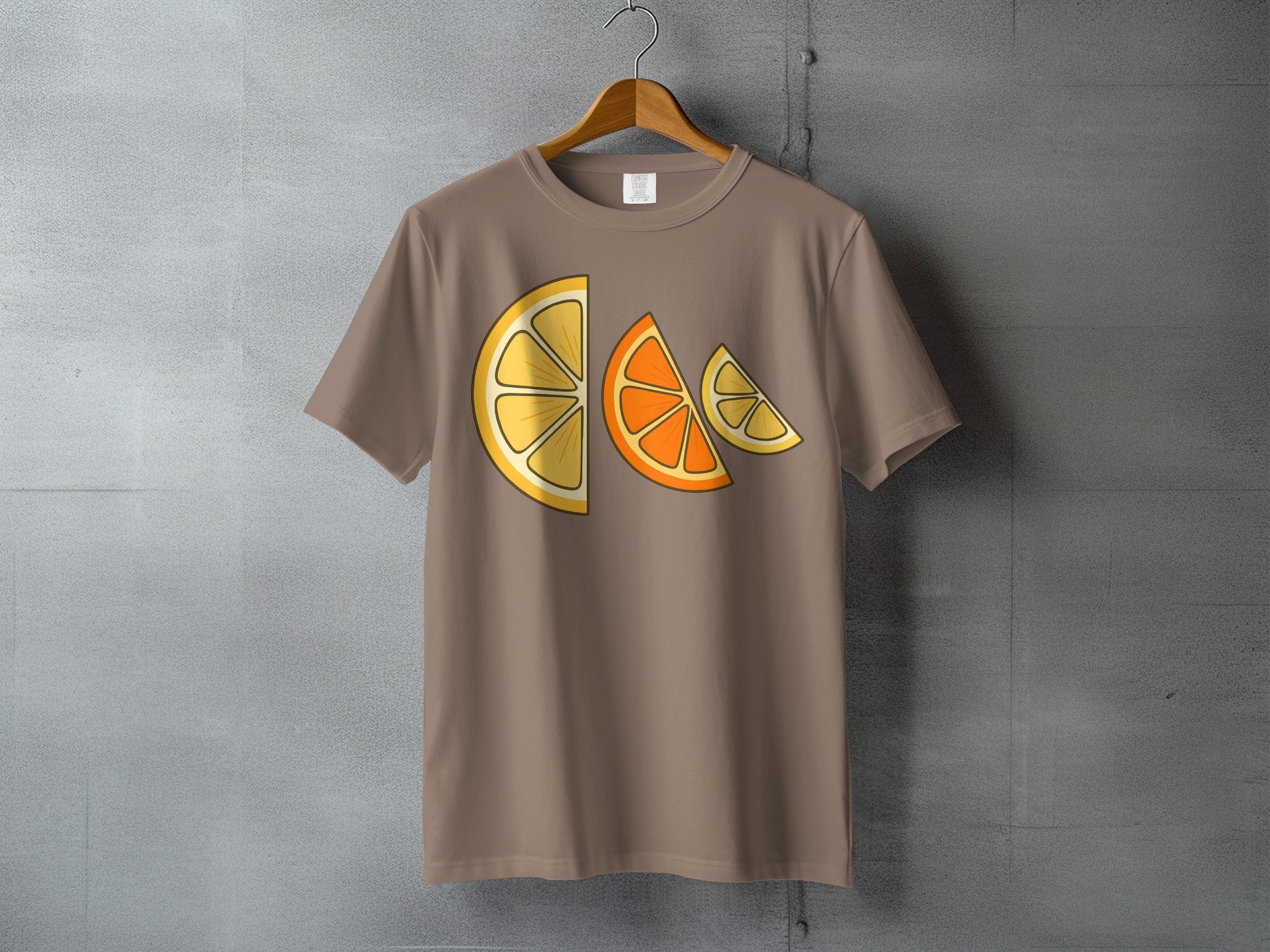 Lemon orange citrus slice graphic design product type
T-shirt, Graphic Tee, Citrus Shirt, Lemon Design, Orange Design, Fruit Graphic, Summer Tee, Fresh Style, Tropical Fruit, Slice Design, Yellow Citrus, Orange Citrus, Brown T-shirt, Tan Apparel, Unique Graphic, Casual Outfit, Summer Vibes, Food Art, Tee Shirt, Zesty Print