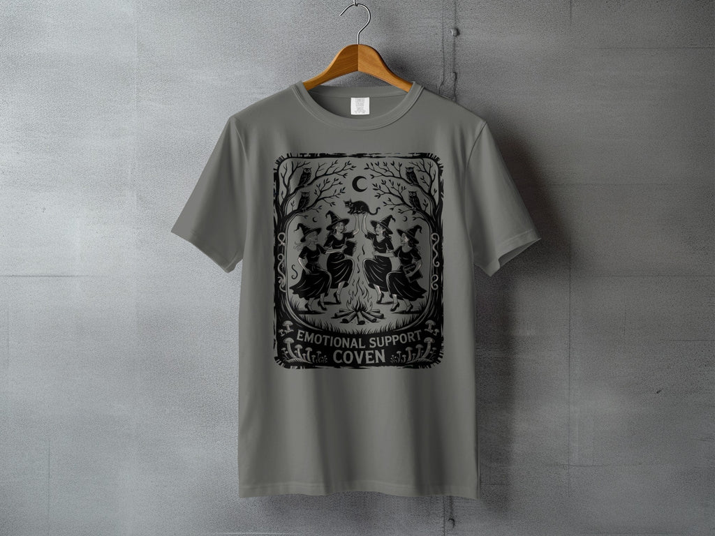 Emotional Support Coven Witches Cat Owls Moon product type