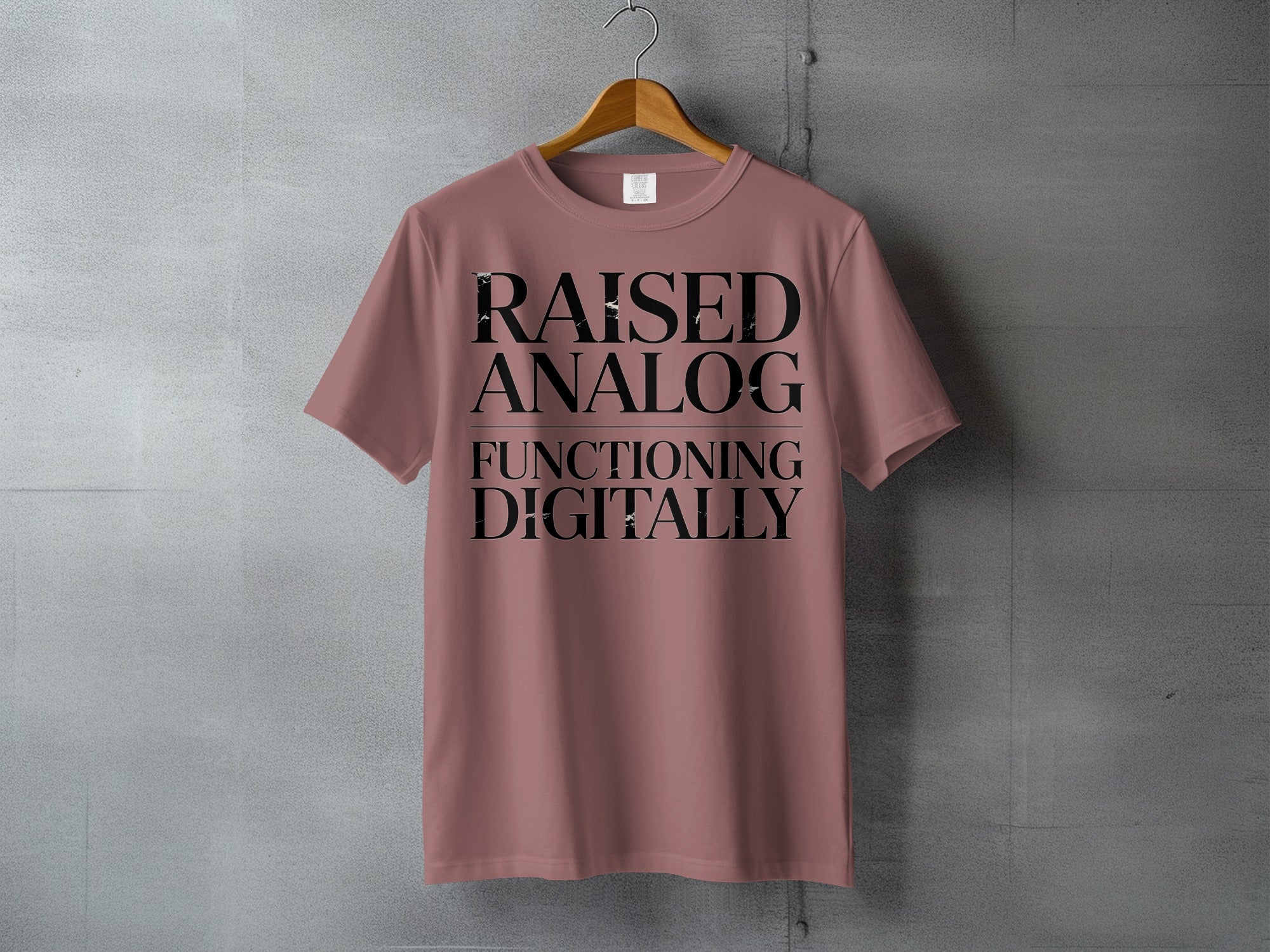 Raised Analog Functioning Digitally product type