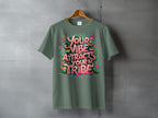 Your Vibe Attracts Your Tribe Colorful Graphic product type