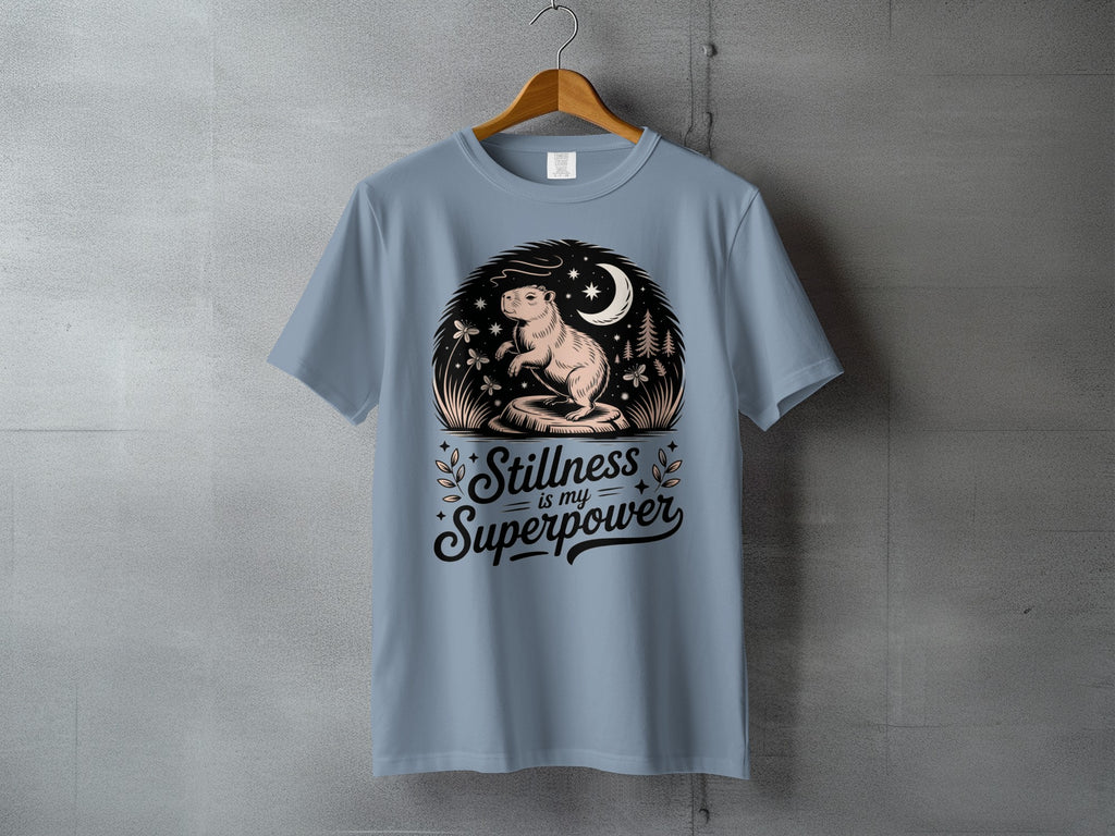 Capybara Stillness is my Superpower Moon Stars product type