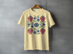 Whimsical Serene Strawberry Blueberry Folk Art Pattern product type