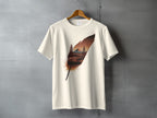 Feather Landscape Nature Scene Mountains Lake T-Shirt product type