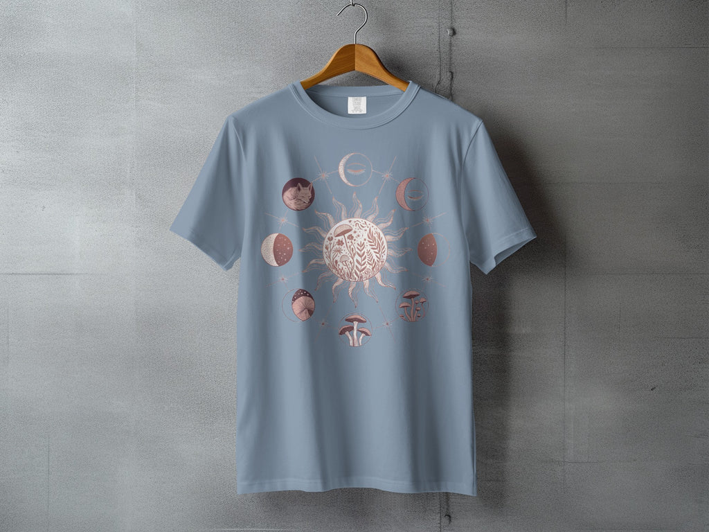 Celestial Sun Moon Mushroom Fox Eye Phases product type