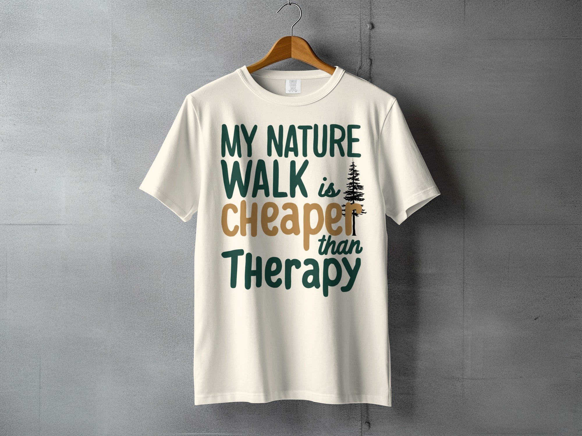 MY NATURE WALK is cheaper than Therapy tree t-shirt