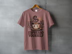Happy Coffee Cup Espresso Yourself Flowers Sun Design product type