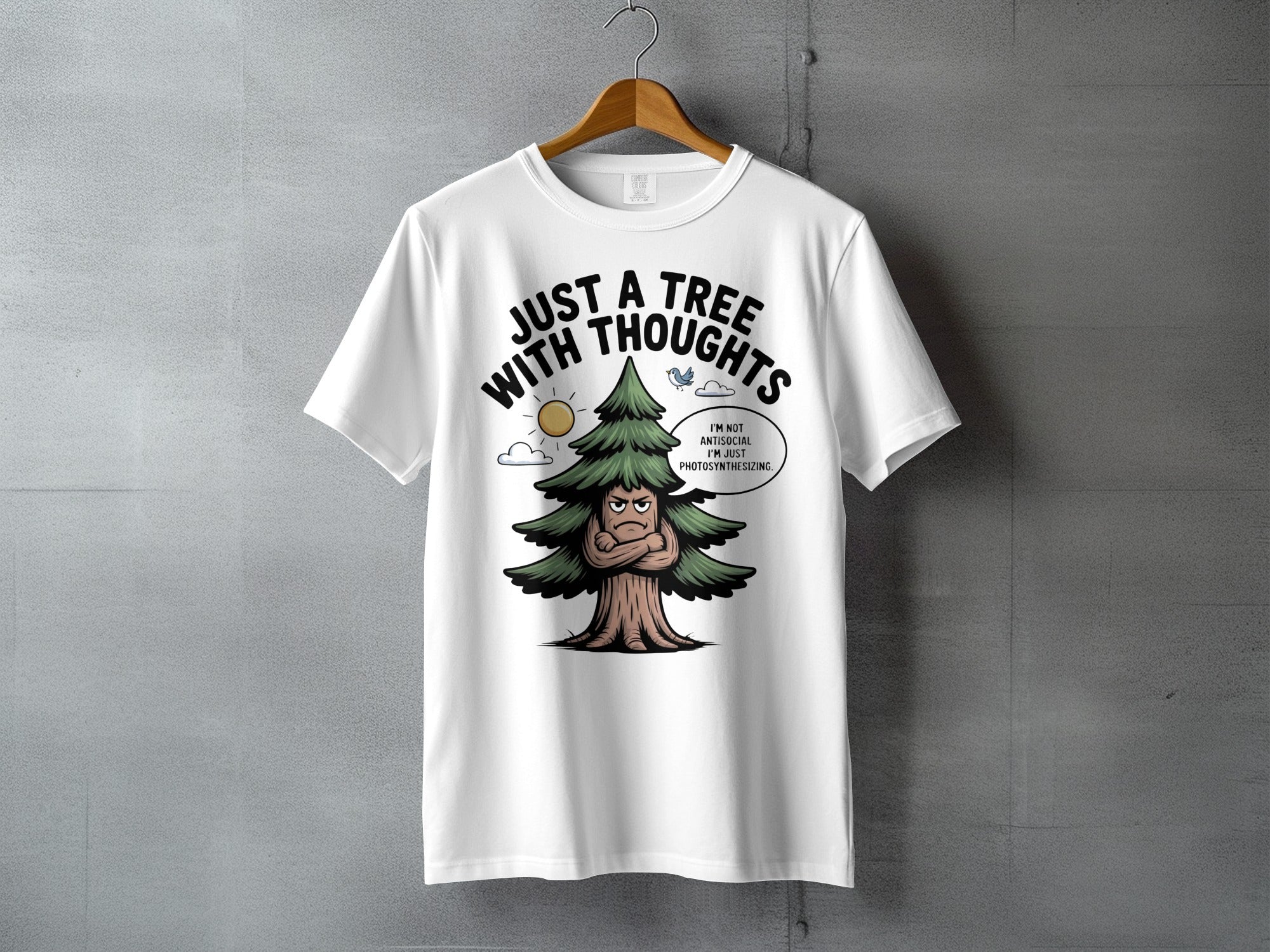 Just A Tree With Thoughts Antisocial Photosynthesizing product type