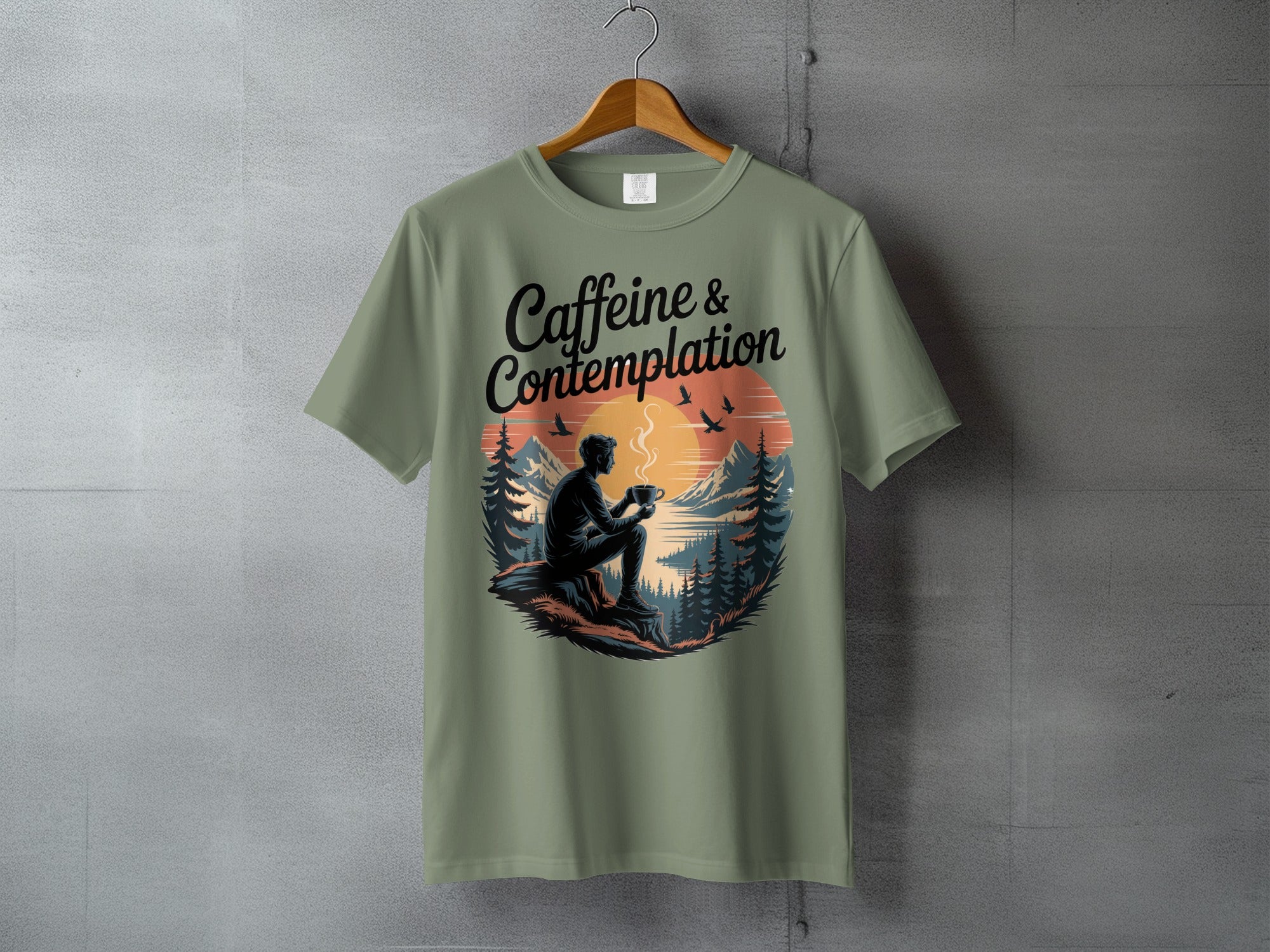 Caffeine & Contemplation Mountain Lake product type