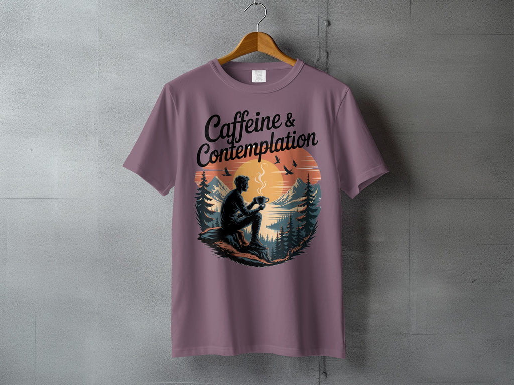 Caffeine & Contemplation Mountain Landscape Drink product type