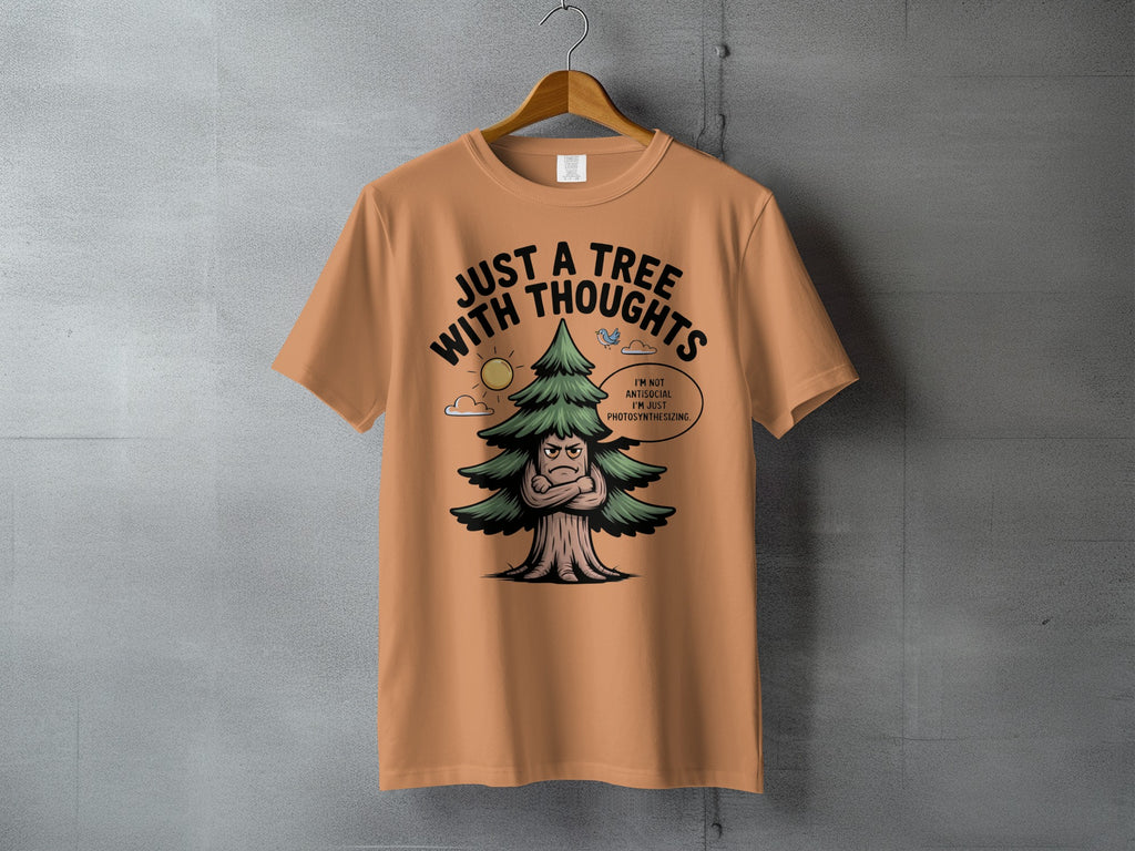 Just A Tree With Thoughts Antisocial Photosynthesizing product type

Tree
Thoughts
Antisocial
Photosynthesizing
Nature
Funny
Humor
Pun
Plant
Forest
Environment
Green
Outdoors
Sarcastic
Introvert
Science
Biology
Photosynthesis
Unique
Graphic Tee