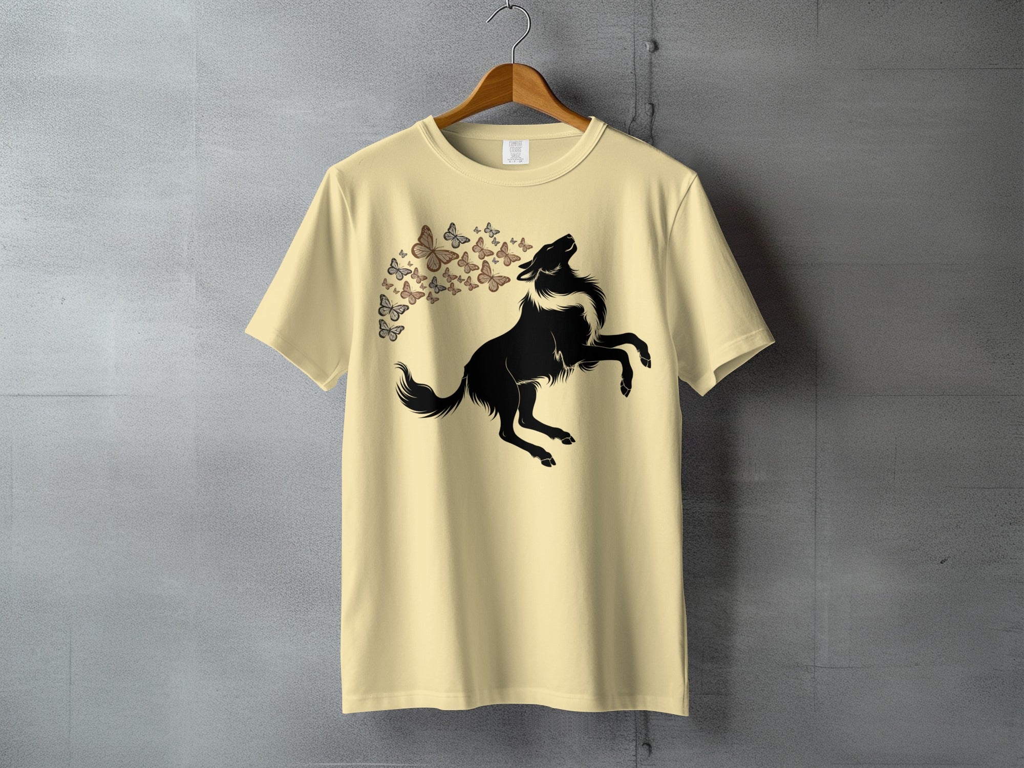 Majestic Howling Wolf Butterfly Swarm Artwork product type
Wolf
Howling Wolf
Wolf Art
Butterfly
Butterfly Swarm
Animal Design
Nature Inspired
Wildlife Art
Silhouette
Mythical Creature
Fantasy Animal
Spirit Animal
Graphic Print
Unique Design
Artistic Product
Forest Animal
Pale Yellow
Cream Color
Aesthetic Print
Wild Spirit