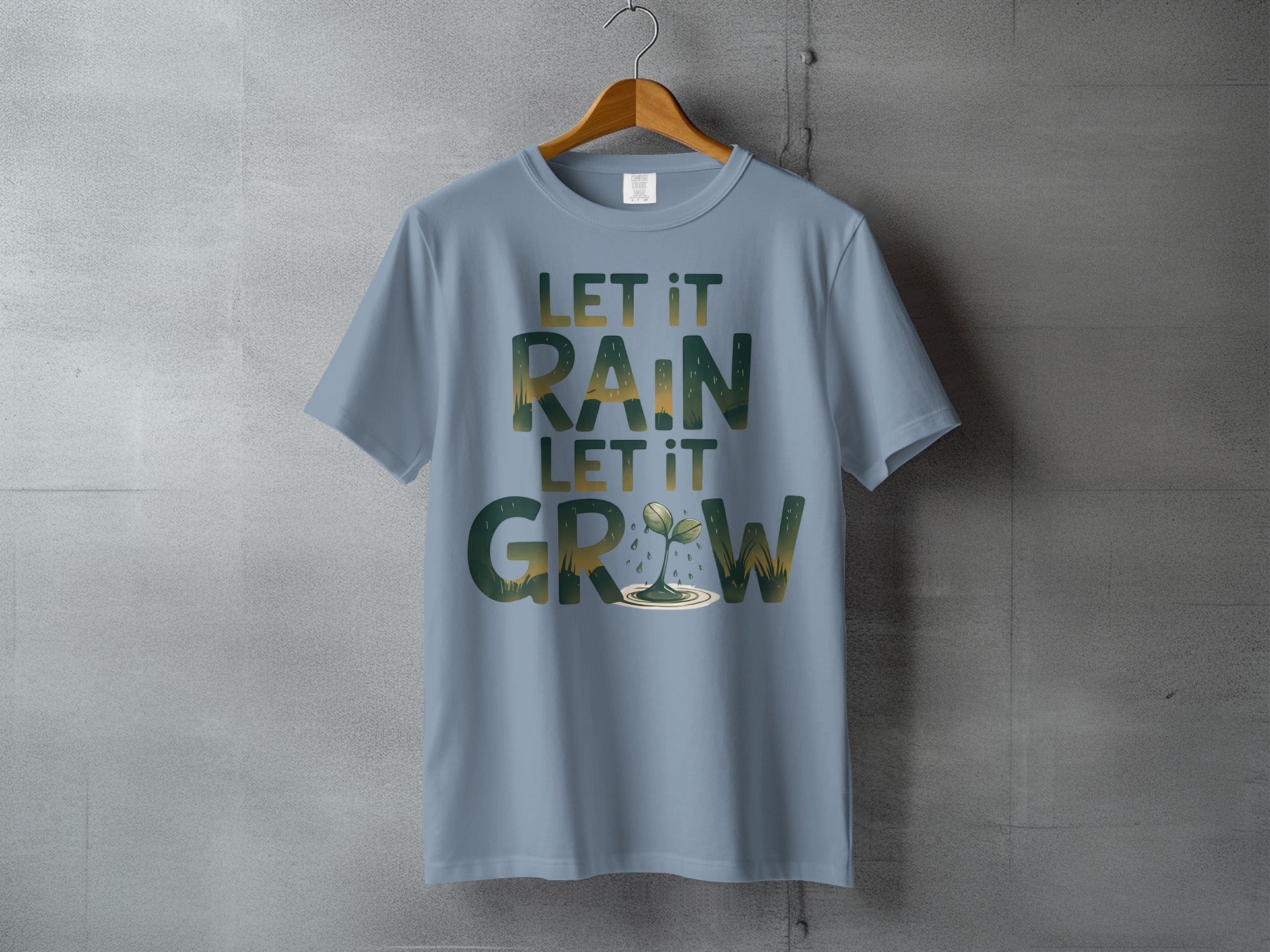 Let It Rain Let It Grow Nature Growth Design product type