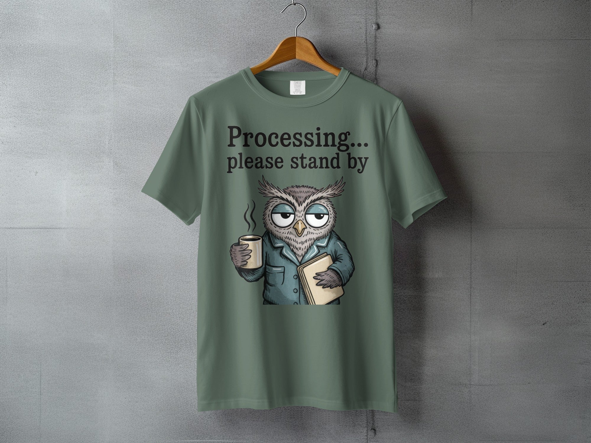 Processing Please Stand By Owl Coffee Book product type