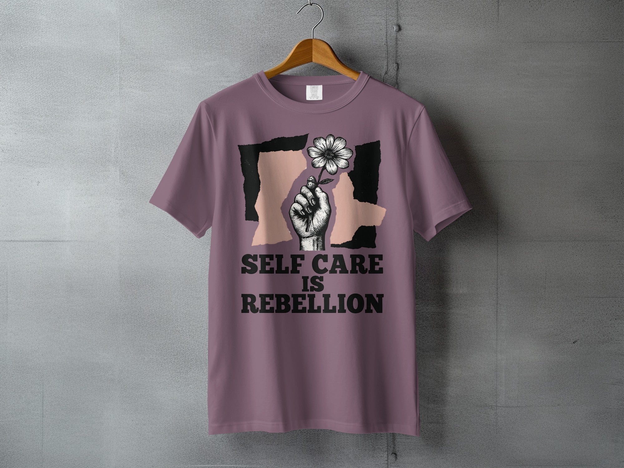 Self Care Is Rebellion Floral Hand Design Mauve T-shirt product type
Self Care Is Rebellion
Self Care T-shirt
Rebellion Graphic
Empowerment Tee
Motivational Design
Inspirational Print
Flower Hand Art
Floral Design Tee
Hand With Flower
Artistic T-shirt
Graphic Crewneck
Mauve T-shirt
Dusty Rose Apparel
Wellness Clothing
Mental Health Tee
Positive Affirmation
Unique Apparel
Trendy T-shirt
Statement Piece
Casual Wear