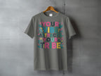 Your Vibe Attracts Your Tribe Floral Quote product type