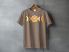 Orange Moon Phases Citrus Fruit Design product type