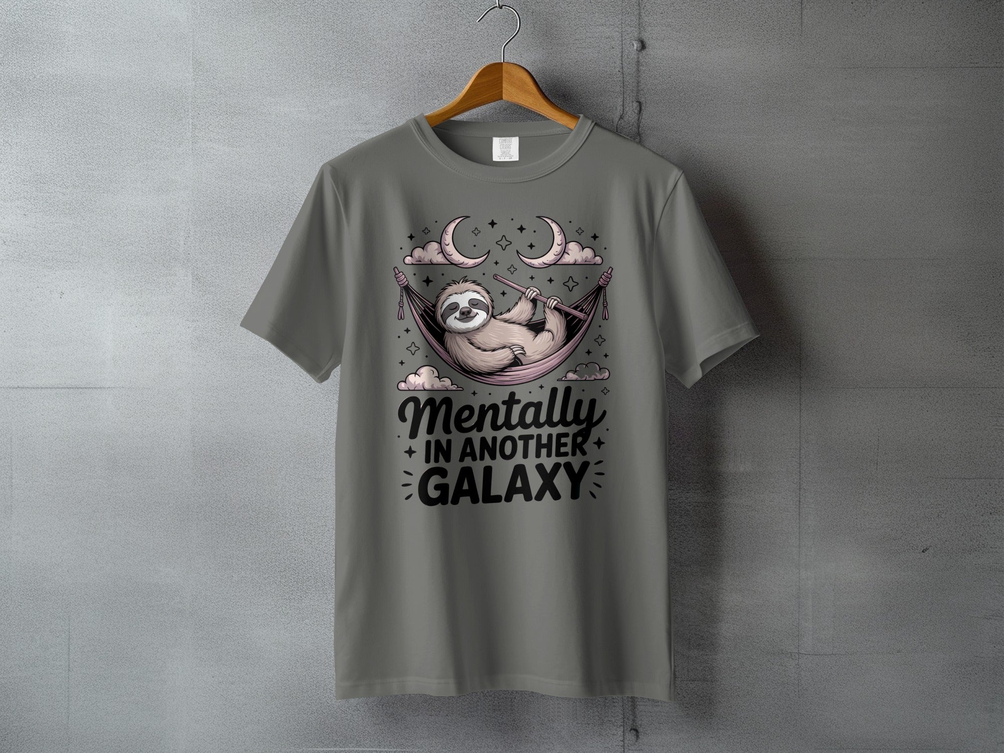 Sloth Hammock Moons Stars Mentally IN ANOTHER GALAXY product type