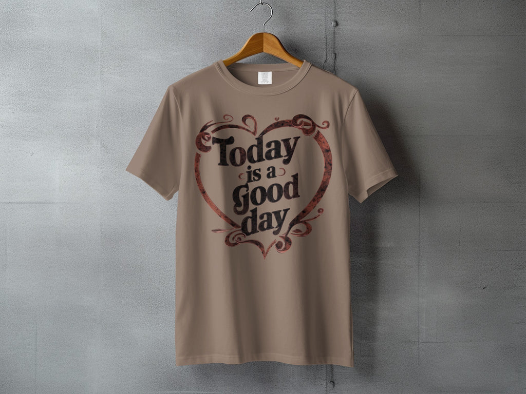 Today is a Good day Heart Design Beige product type