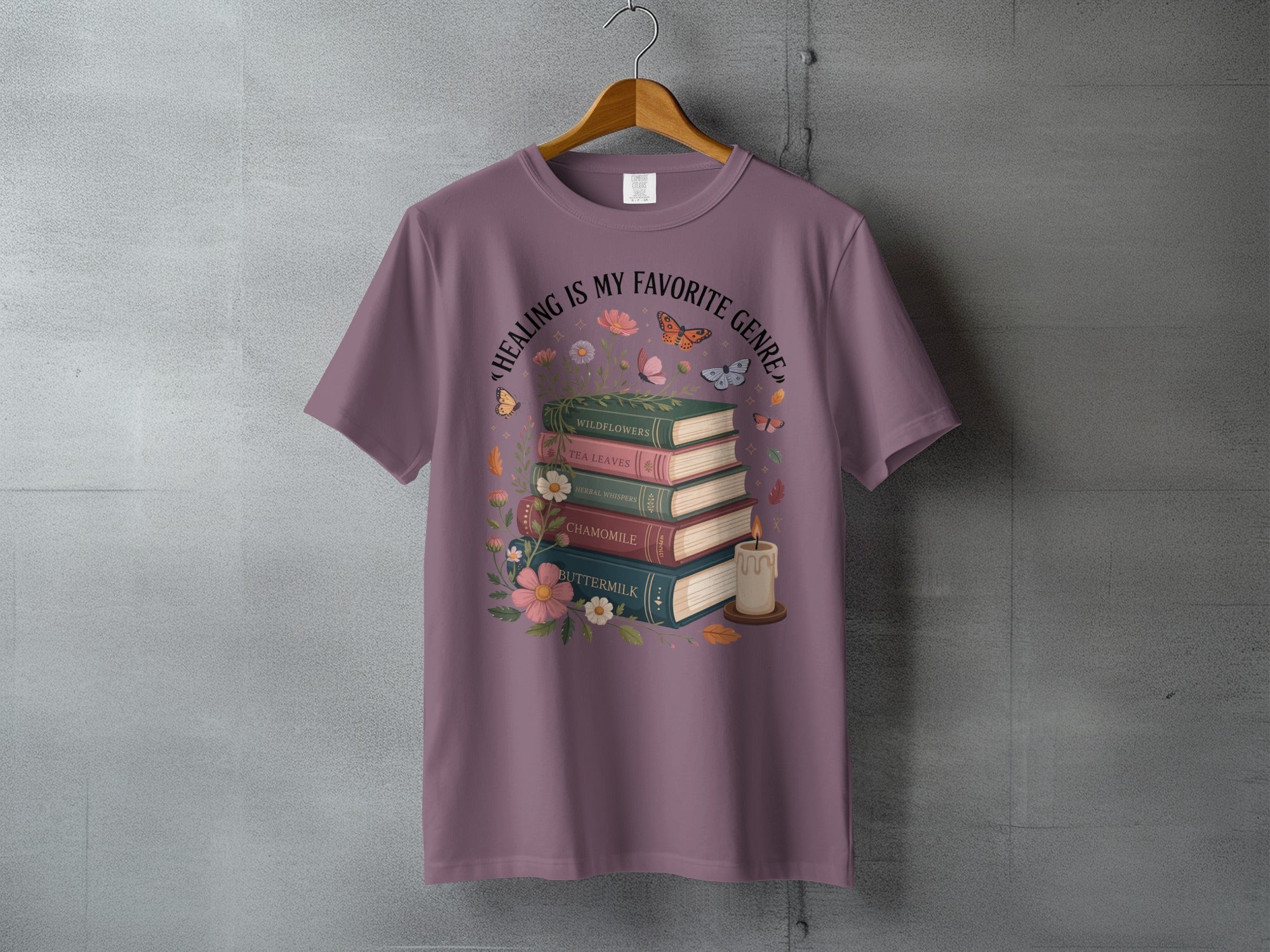 Healing Is My Favorite Genre Books Flowers product type