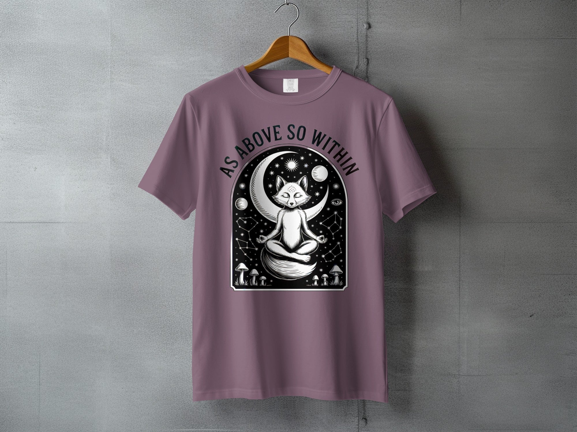 AS ABOVE SO WITHIN Fox Cosmic Meditation Stars product type