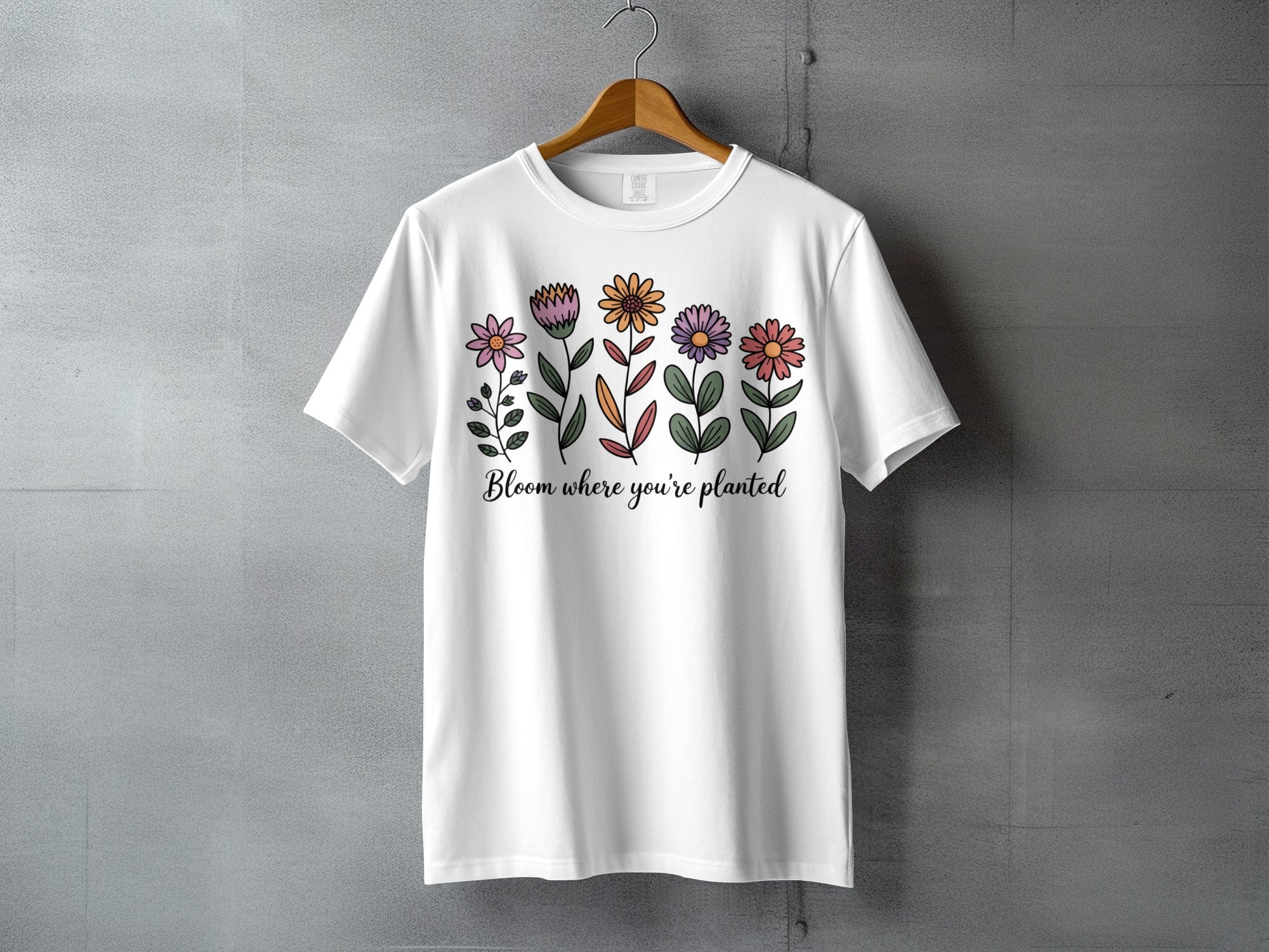 Bloom Where You're Planted Floral Design product type