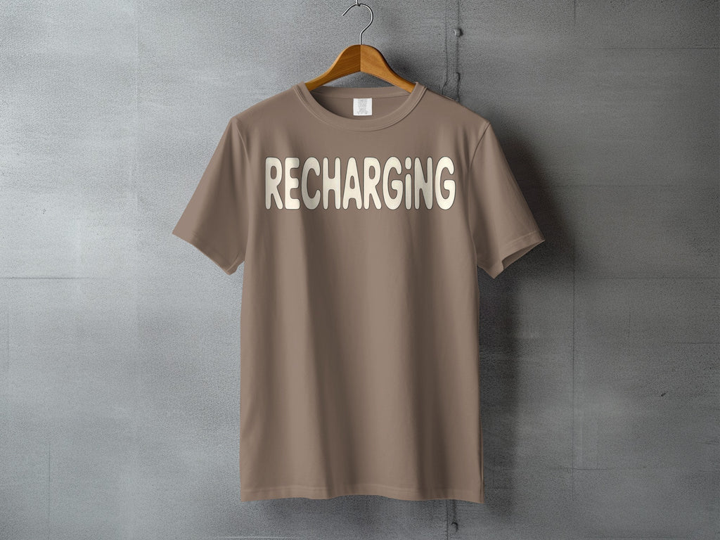 RECHARGING Graphic Crewneck T-Shirt product type