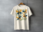 Cream Butterfly Abstract Botanical Pattern Design product type
