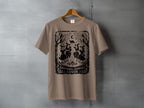 Emotional Support Coven Witches Cat Owls T-shirt